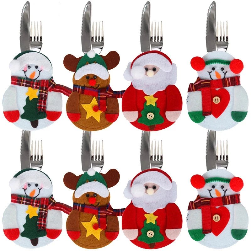 8-pieces-christmas-tableware-holder-festive-cutlery-caddy