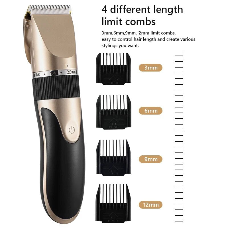 PrecisionPro Hair Clipper & Beard Trimmer – Professional Grooming at Home