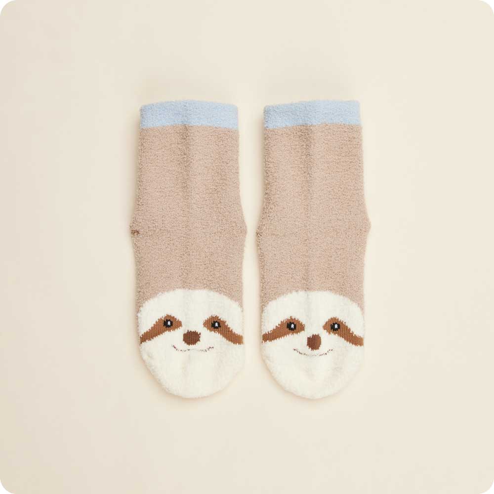 sloth-plush-crew-grip-socks