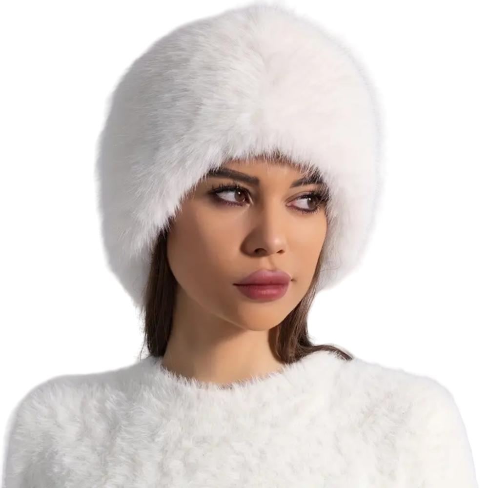 Faux Fur Headband – Elegant Winter Accessory for Women