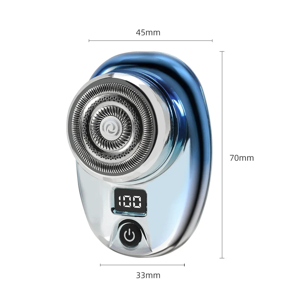 Pocket-Sized USB Mini Electric Shaver – Precision Grooming On-the-Go