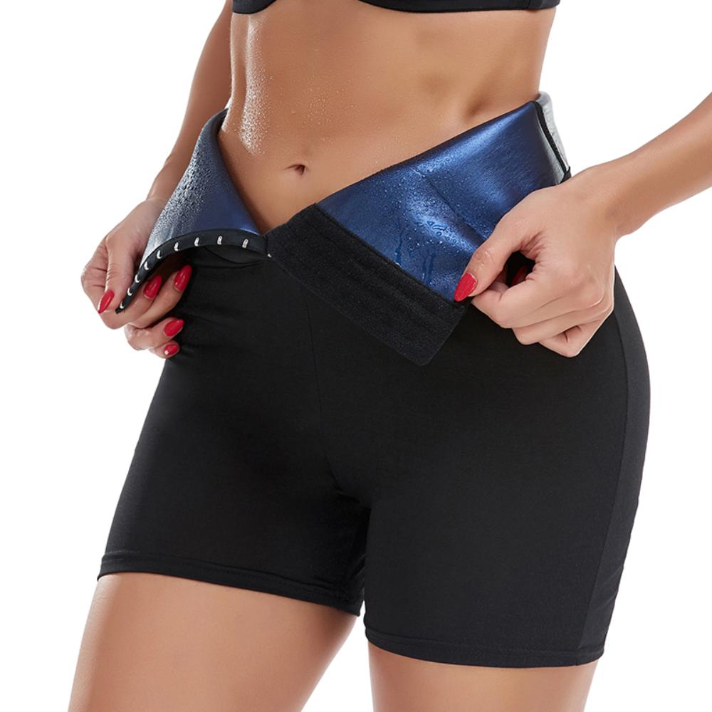 Women High Waist Sauna Shorts