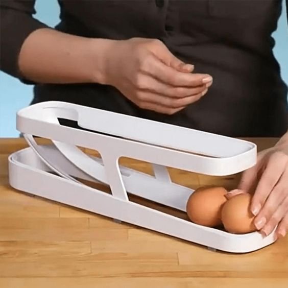 automatic-scrolling-egg-rack-space-saving-rolling-eggs-dispenser-and-organizer-for-refrigerator-storage-1