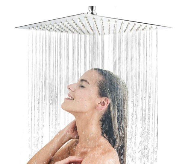 brushed-golden-rainfall-shower-head-ultrathin-style-top-shower-head