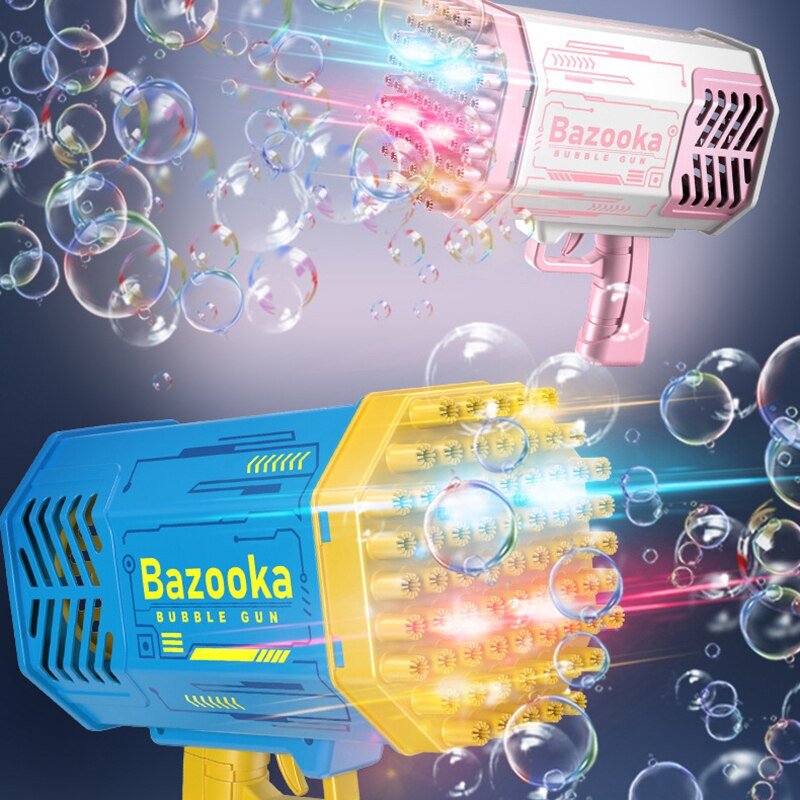 bubble-bazooka-gun-rocket-with-69-holes-soap-bubbles-machine-gun-automatic-blower-with-light-toys-for-kids-children-boys-girls