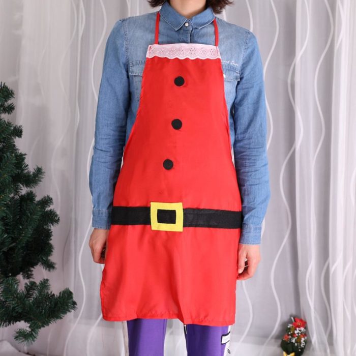 christmas-santa-claus-apron-grilling-chef-apron-for-adult-and-kids