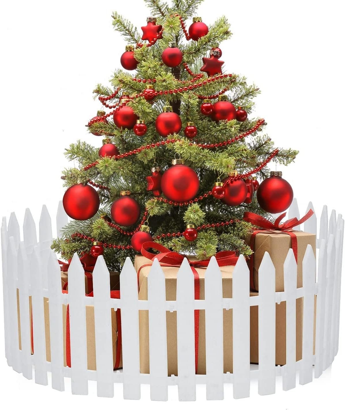 easy-to-assemble-christmas-tree-fence-christmas-white-fence-for-home-decor