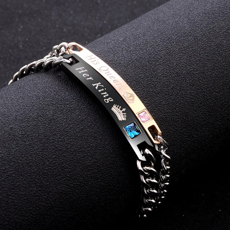 his-queen-her-king-bracelet-stainless-steel-couple-bracelets-for-women-men-jewelry-matching-set