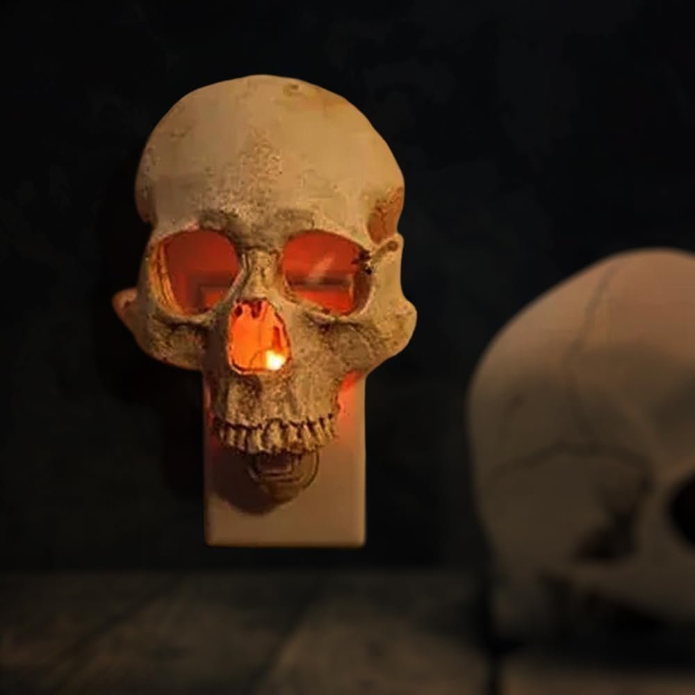 human-skull-light-gothic-skeleton-skull-plug-into-wall-night-light