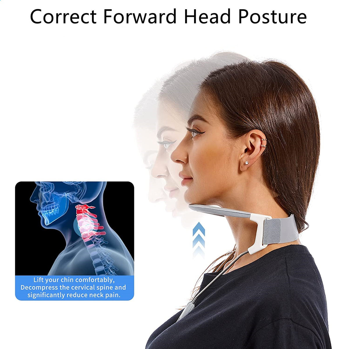 Neck Brace with/without Graphene Heating Pad