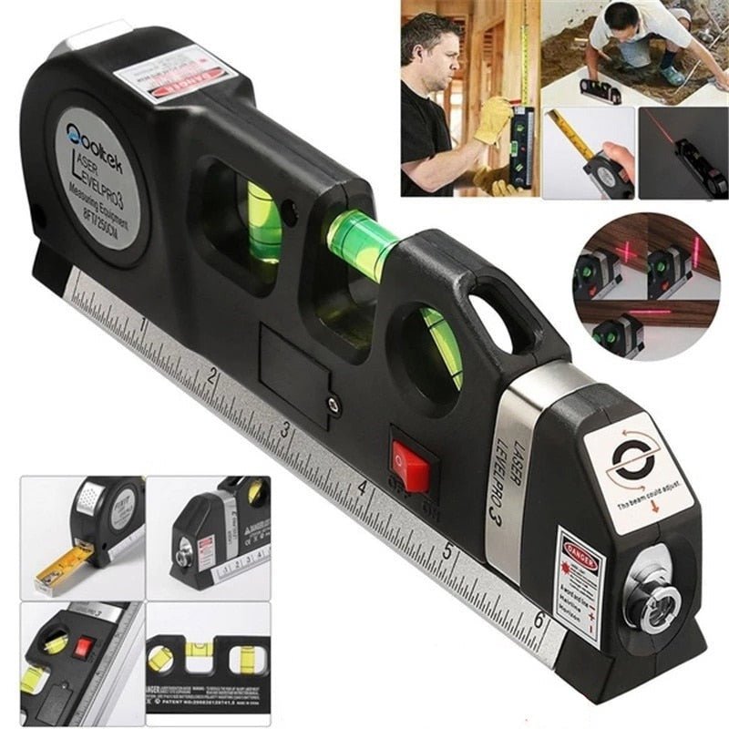 laser-level-line-tool-multipurpose-vertical-measure-tape