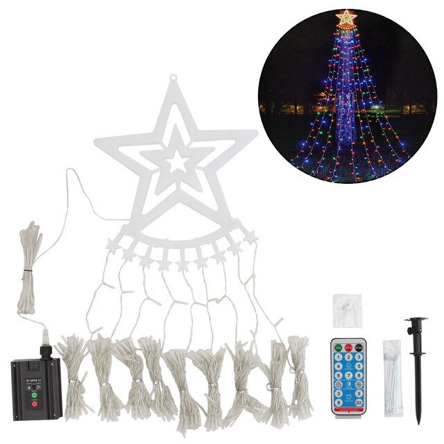 led-five-pointed-star-waterfall-mountable-christmas-tree-light-for-yard-outdoor-deco