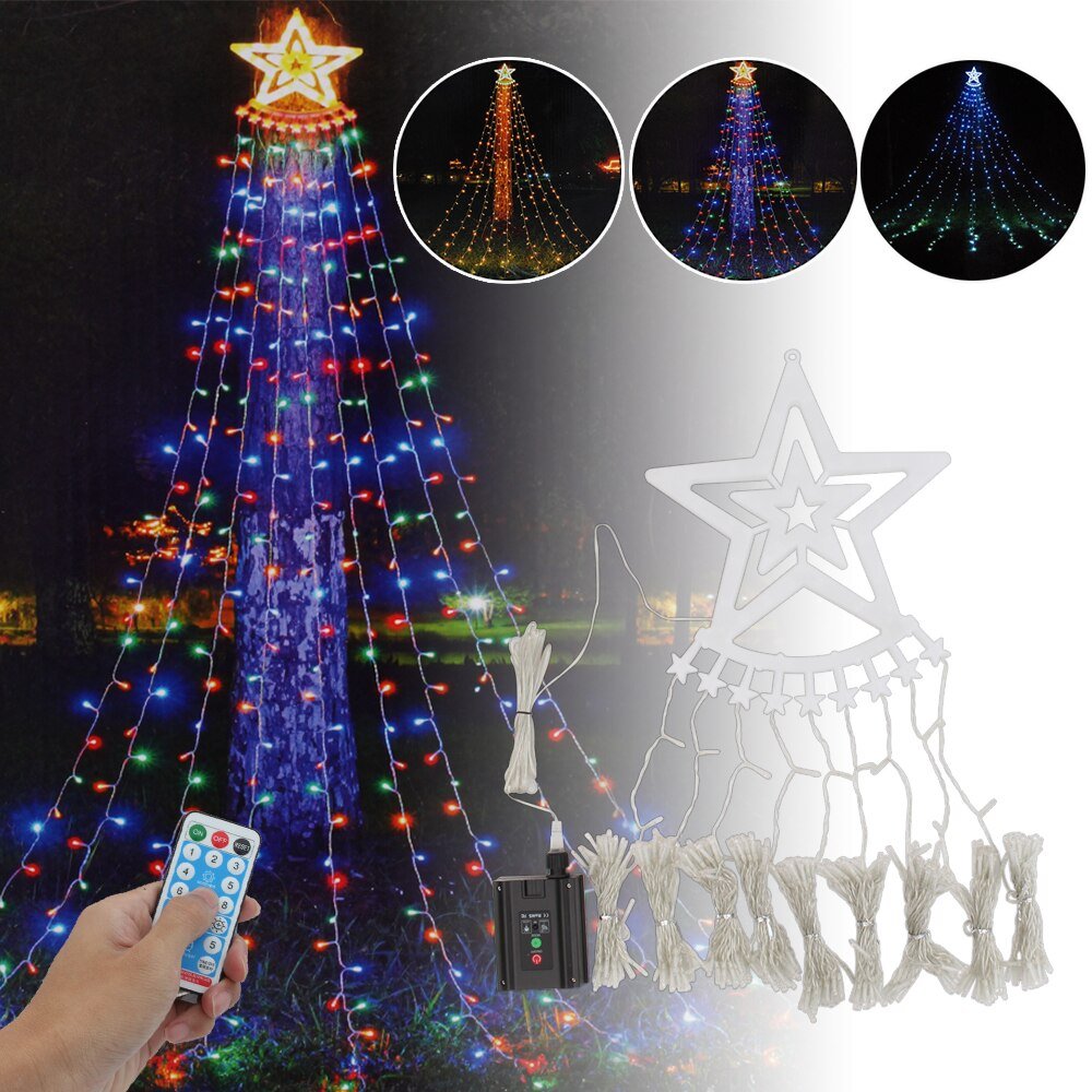 led-five-pointed-star-waterfall-mountable-christmas-tree-light-for-yard-outdoor-deco