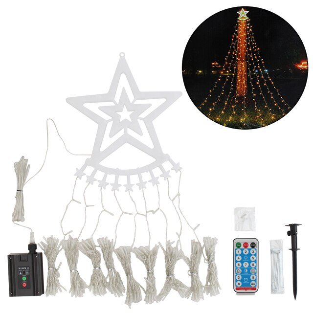 led-five-pointed-star-waterfall-mountable-christmas-tree-light-for-yard-outdoor-deco