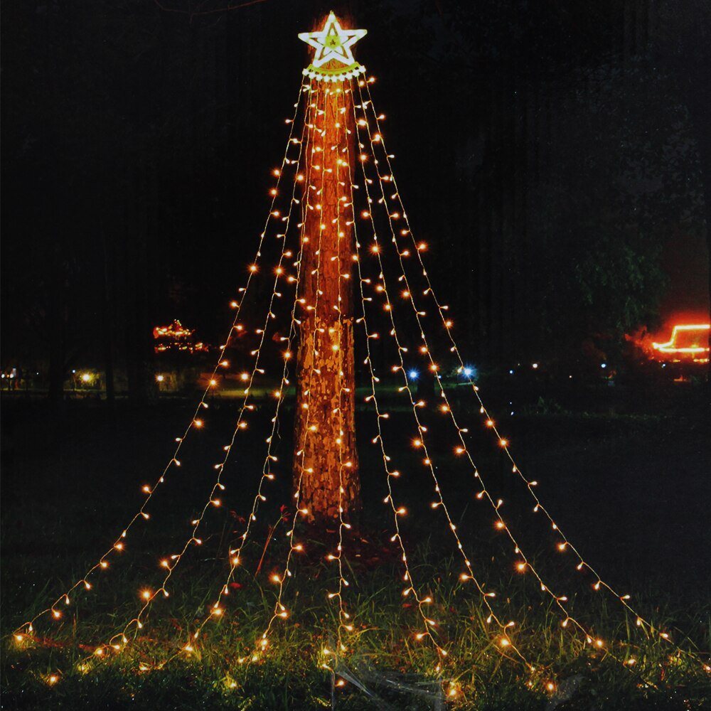 led-five-pointed-star-waterfall-mountable-christmas-tree-light-for-yard-outdoor-deco