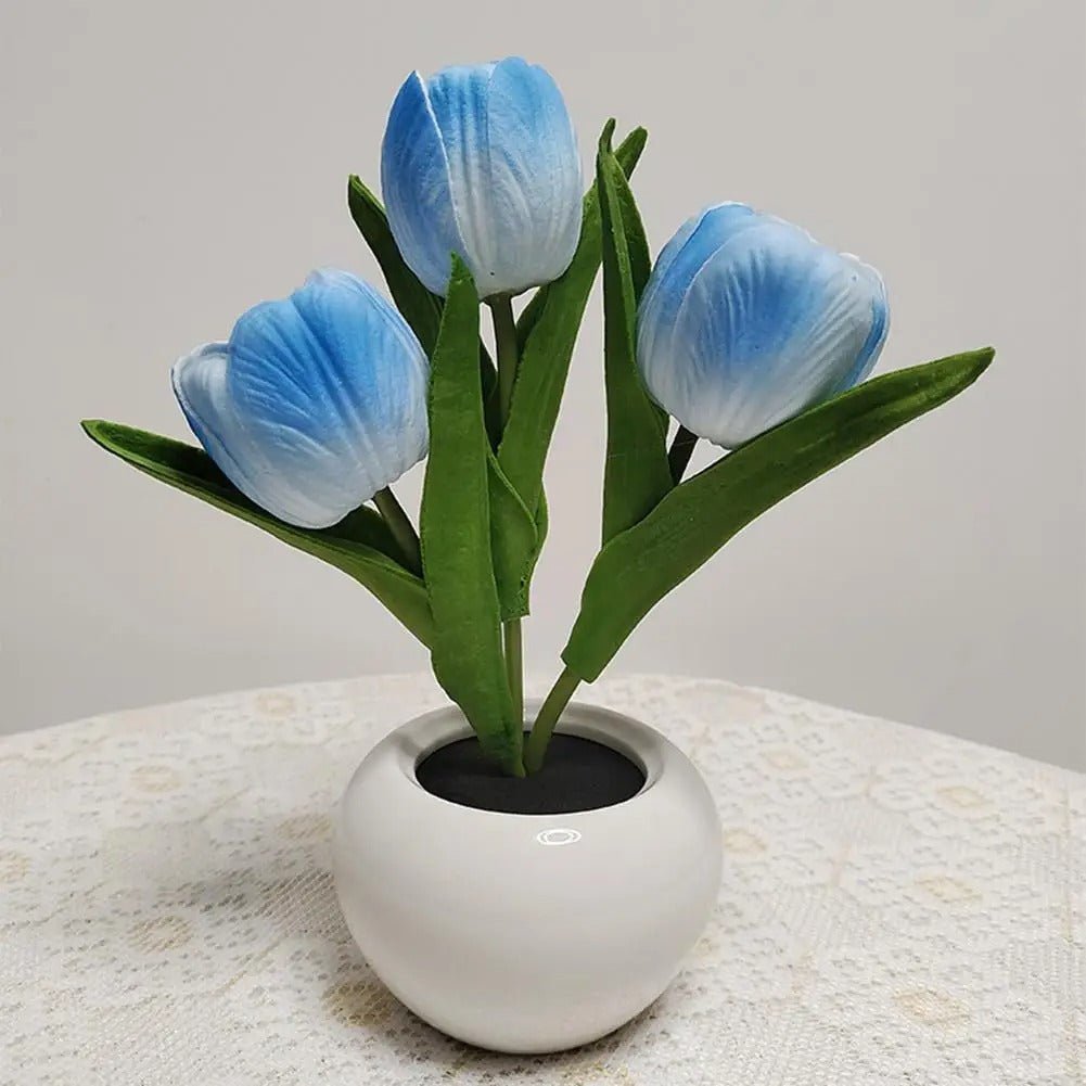 led-tulip-night-light-table-lamp-desk-lamp-led-simulation-tulip-night-light-with-vase