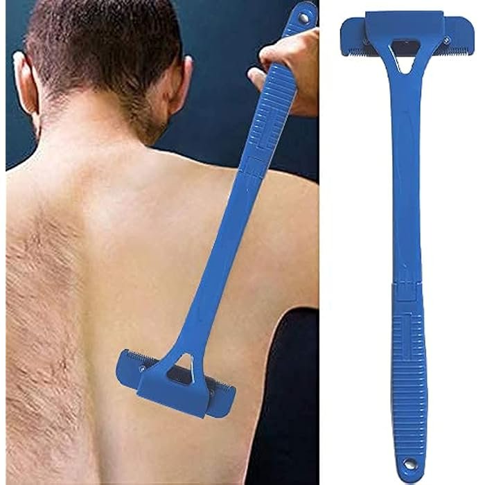 men-back-shaver-hair-shaver-three-head-blade-foldable-trimmer-body-leg-long-handle-removal