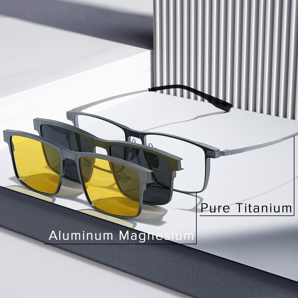 optical-night-vision-polarized-magnetic-clip-glasses-for-men-pure-titanium-frame