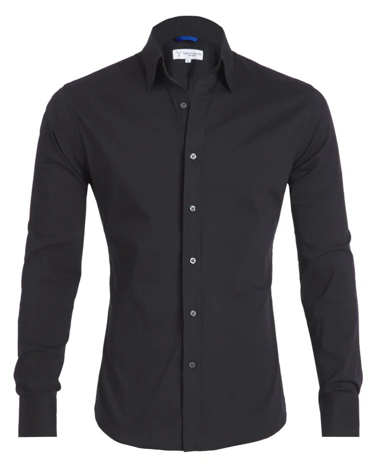 oxford-stretch-zip-shirt-no-iron-wrinkle-free-casual-button-down-long-sleeve