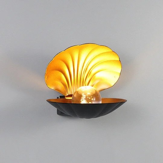 seashell-wall-lamp-creative-exterior-wall-light-fixture-led-clam-shell-pearl-lights