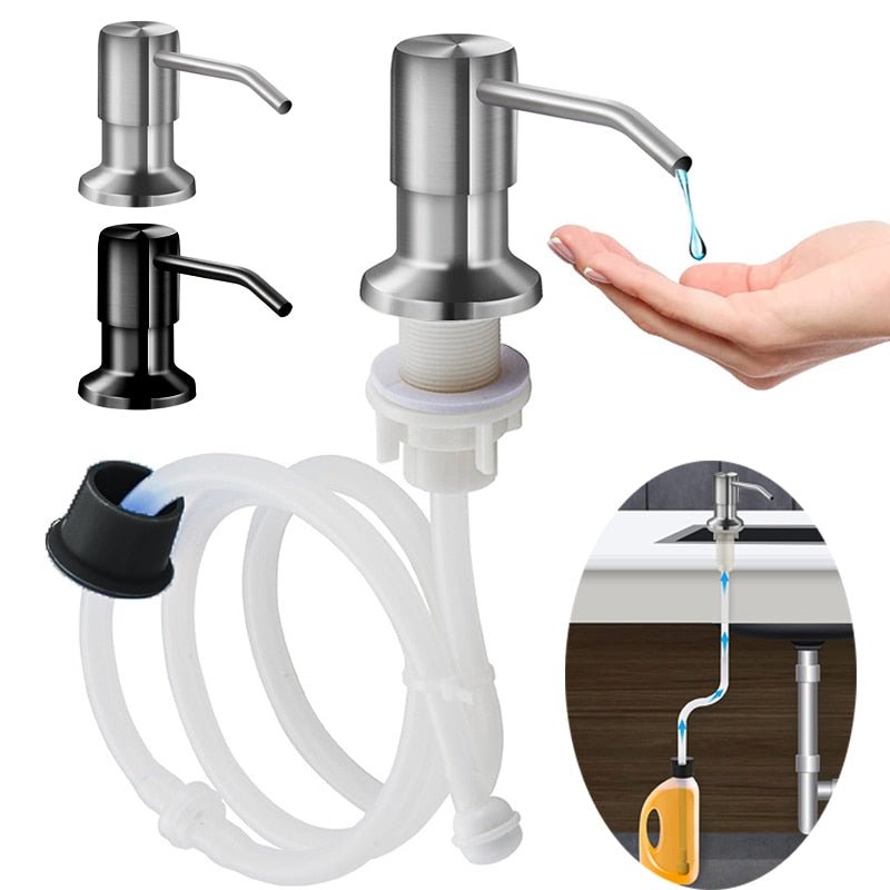 sink-sop-dispenser-stainless-steel-extension-tube-kit-for-liquid-soap-kitchen-sink-bathroom