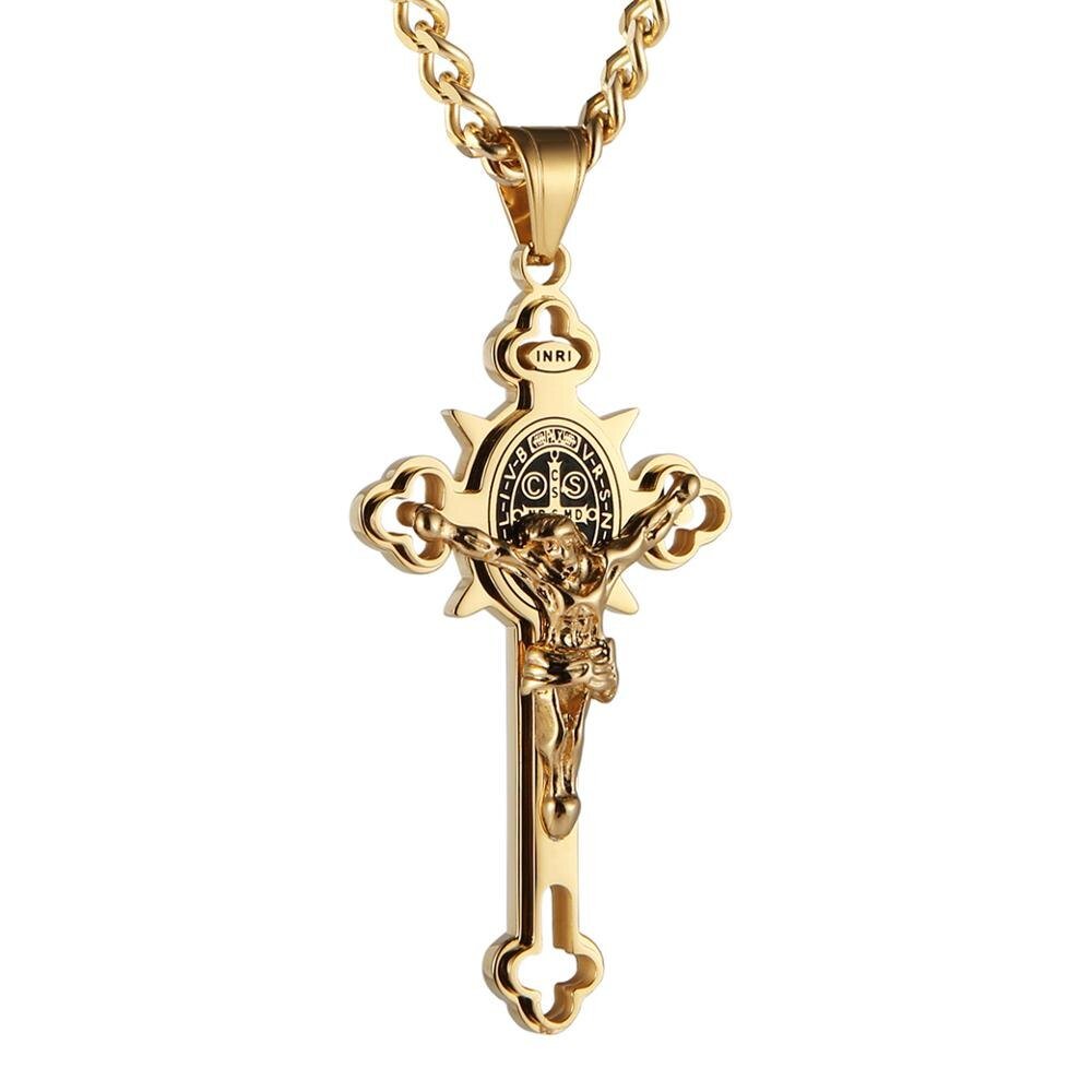 st-benedict-crucifix-cross-pendant-necklace