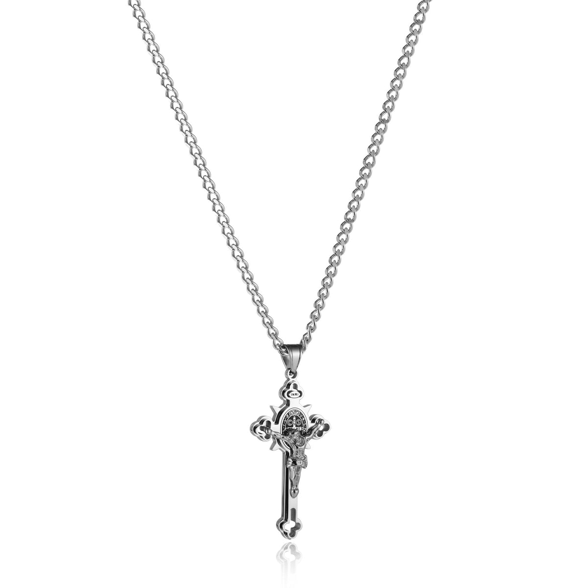 st-benedict-crucifix-cross-pendant-necklace