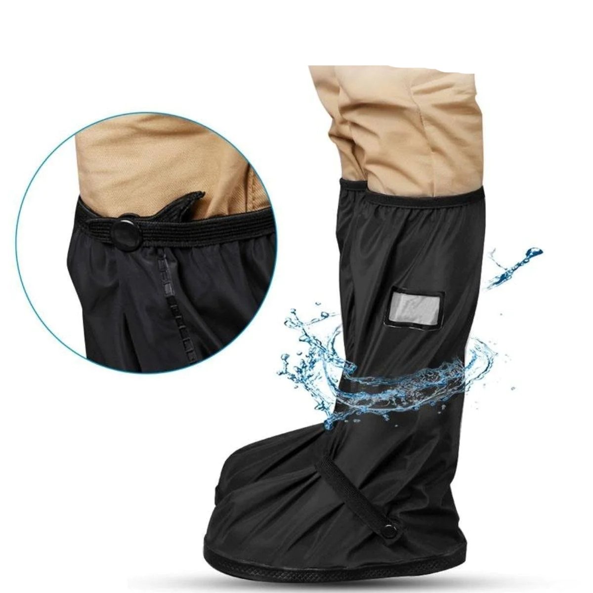 waterproof-boot-covers-waterproof-rain-boot-shoe-cover-with-reflector