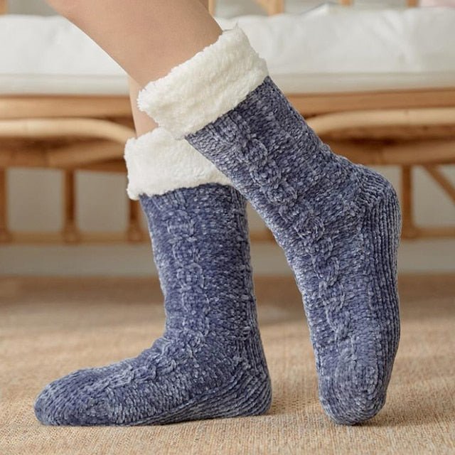 winter-home-socks-slippers-women-nonslip-thicken-warm-soft-cotton-sock