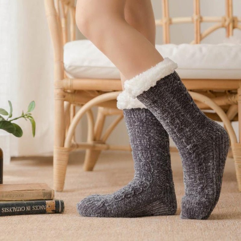 winter-home-socks-slippers-women-nonslip-thicken-warm-soft-cotton-sock