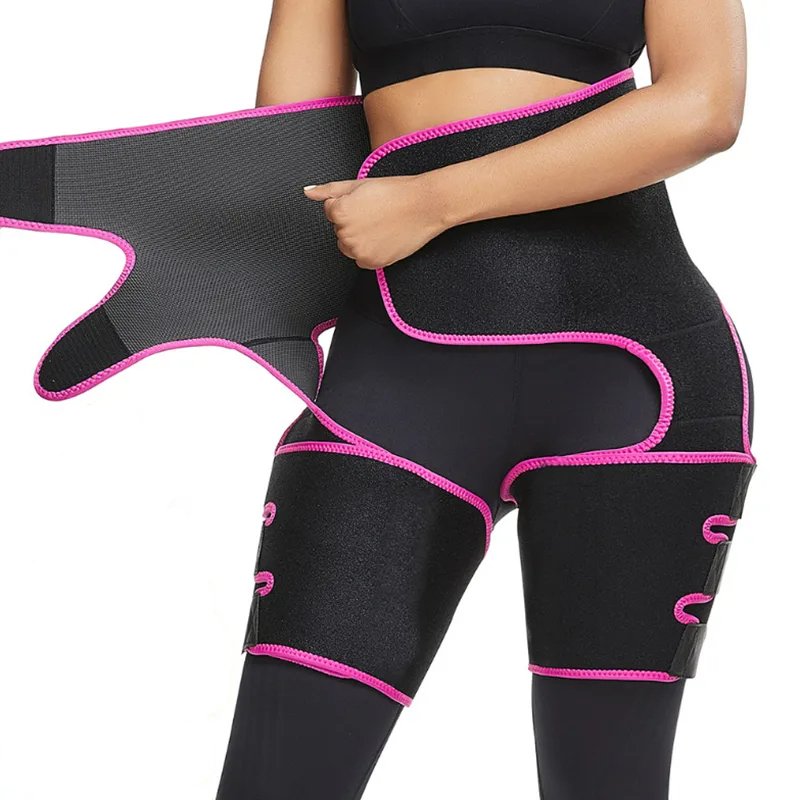 women-sweat-slim-trimmer-thigh-double-strap-butt-lifter-butt-thigh-thermal-sculpting-belt