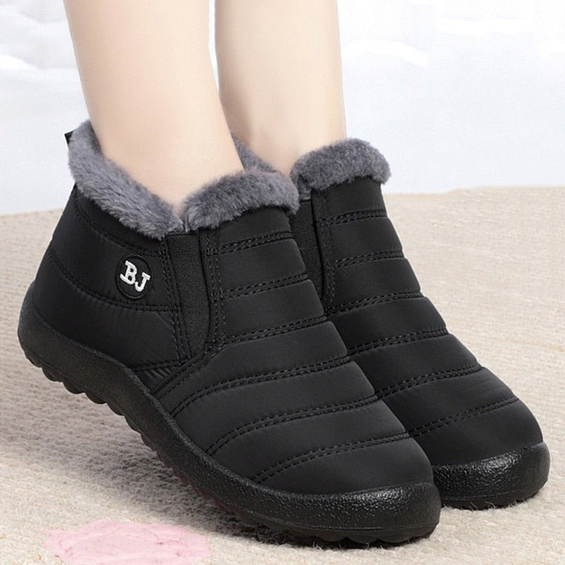 womens-boots-slip-on-winter-shoes-waterproof-ankle-boots